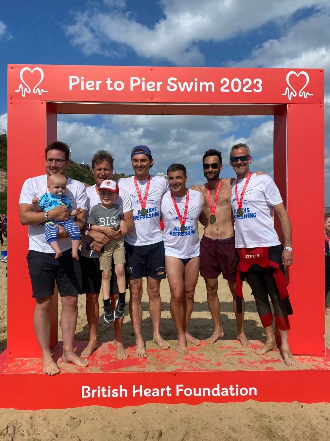 Bournemouth Pier to Pier 2023 Bournemouth Swimming Club